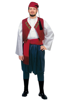 Aegean Islands Male Tradional Dance Costume